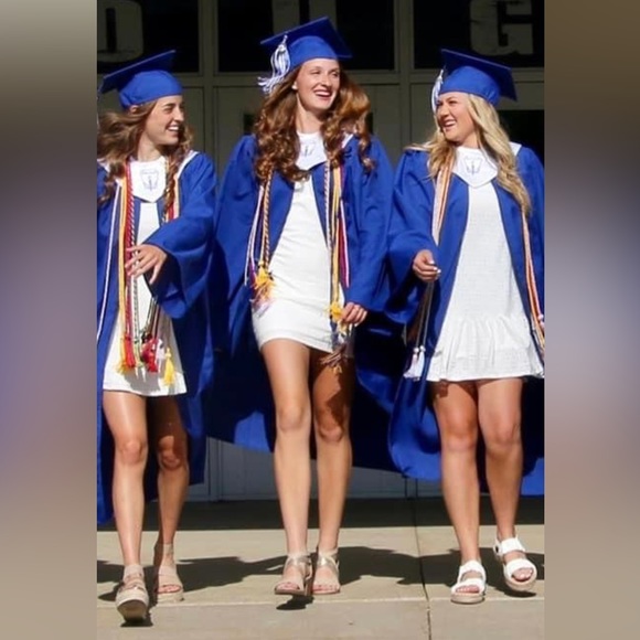 Rue21 size L white dress- fits medium - Picture 4 of 4